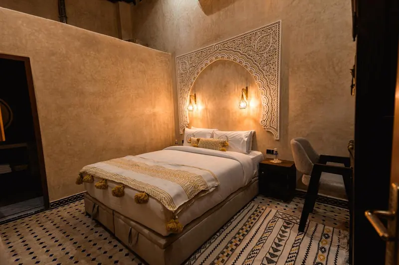 Chambre Dorée, vue depuis l’entrée